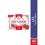 Hacı Şakir Gül Saf Kalıp Sabun 4X150 gr