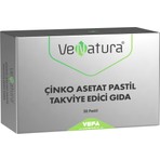 Venatura Çinko Asetat Pastil Takviye Edici Gıda