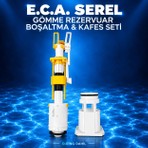 Serel E.c.a. Serel Gömme Rezervuar Boşaltma, Alt Kafes ve O-Ring Seti