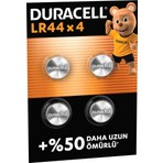 Duracell LR44 Alkalin Özel Pil (4'lü Paket) 1,5V