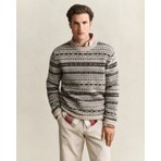 Gant Erkek Bej Regular Fit Kazak