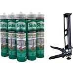  Tr Sista Şeffaf Silikon 280 ml x 5'li Set