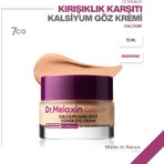 Dr.Melaxin Kalsiyum Içerikli Koyu Leke Karşıtı Göz Altı Kremi – Morluk ve Torbalanma Karşıtı | Rebornic 15ML