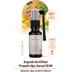 Bioterra Organik Ağız Bakım Spreyi - Propolis, Kekik, Karanfil ve Naneli Ferahlatıcı Sprey 20 ml | Propolis Mouth Spray