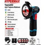 hypermax 76 mm Mini Spiral Taşlama Makinesi