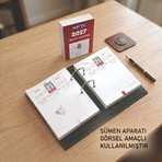 Gıpta 2027 Yılı  Blok Masa Takvimi 10X13 cm 365-GBT (1 Adet)