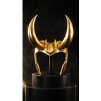 Alpin Loki Başkanlık Tacı - Boynuzlu Cosplay Kaskı & Film Aksesuarı 3D Model