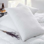 Puffy Melly Anti-Stress 50x70 cm RP Yastık Beyaz Renk Orta Sertlikte Sırtüstü Yatış İçin Rahatlık