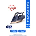 Philips 8000 Serisi Azur Buharlı Ütü, 3000W, 260 g Turbo Şok Buhar, 85 g/dk Sürekli Buhar, Sıfır Yanık Riski, 50 ml Su Haznesi, DST8050/20