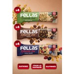Fellas Granola Bar Protein Kaynağı (23 g) Karma Kutu (12 Adet)