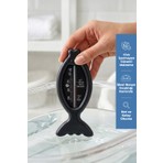 Babyjem Cıvasız Balık Banyo Oda Termometresi Siyah Ergonomik Tasarım ile Kolay Ölçüm