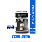 Philips Lattego EP3343/50 Tam Otomatik Kahve ve Espresso Makinesi, 5 Çeşit Kahve Seçeneği