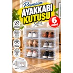 Rika Garden Şeffaf Ayakkabı Kutusu
