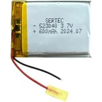  Ps 523040 3.7V 600 Mah Li-Polymer Pil (DEVRELI/1.5A)
