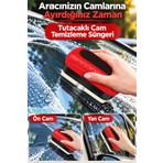 Mucit Home Araç Yağ Filmi Temizleme Süngeri Kuş Pisliği Yağmur Çamur Temizleme Süngeri Cam Ayna Parlatıcı