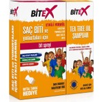 Bitex 2'li Set: Normal Saçlar İçin Etkili Şampuan ve Sprey, Saç Biti ve Yumurtalarına Karşı Bitkisel Formül, Paraben İçermez