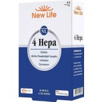 New Life 4 Hepa 30 Softgel Kapsül Türkiye Menşeli Choline ve Silybin İçeren Takviye Edici Gıda