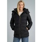 DeFacto Su Geçirmez Regular Fit Kapüşonlu Fermuarlı Parka F7424AX26SP