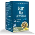 Orzax Ocean Plus Omega 3 Balık Yağı Limon 1200 Mg 50 Softjel Kapsül