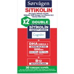 Sorvagen Double Sitikolin Dha Omega 3 ve B12 30 Kapsül
