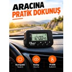 Zeyn Gross Dijital Oto Saati Araç Içi LCD Ekranlı Kompakt Saat