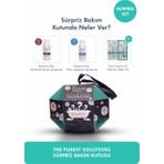 The Purest Solutions  Sürpriz Bakım Kutusu – 2x60ml Şampuan + 3x10ml Vücut Peeling & Losyon Hediye + Sürpriz Saç Aksesuarı