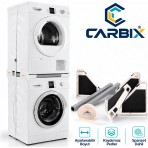 Carbix Çamaşır Makinesi Kurutma Makinesi İstifleme Aparatı-Kiti Bosch Siemens Beko Tüm Markalar İçin Ayarlanabilir
