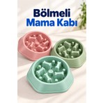Mucit Home Köpek Mama Kabı Yavaş Besleyici Gıda Dağıtıcı Yavaş Yeme Köpek Mama Kabı