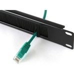 Kastap 1U 19'' Fırçalı Metal Kapama Paneli Rack Kabinet Aksesuarı Hava Akışını Önleyici