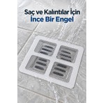 Mucit Homeyapışkanlı Kullan At Lavabo Banyo Mutfak Duş Gider Saç Kıl Tüy Toplayıcı Tel Süzgeç