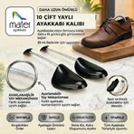Mater Ayakkabı 10 Çift  yaylı Ayakkabı Kalıbı 39-44 Erkek Bedenlere Uygundur