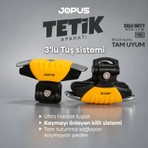 Jopus Pubg Tetik Aparatı Mobil Oyun Mekanik Metal Ateş Tuşu - Sarı