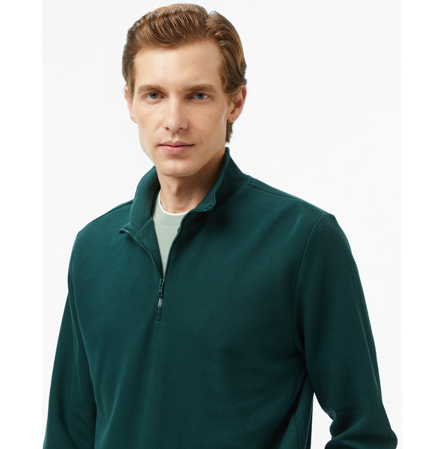 Nautica Erkek Siyah Classic Fit Sweatshirt görsel 8