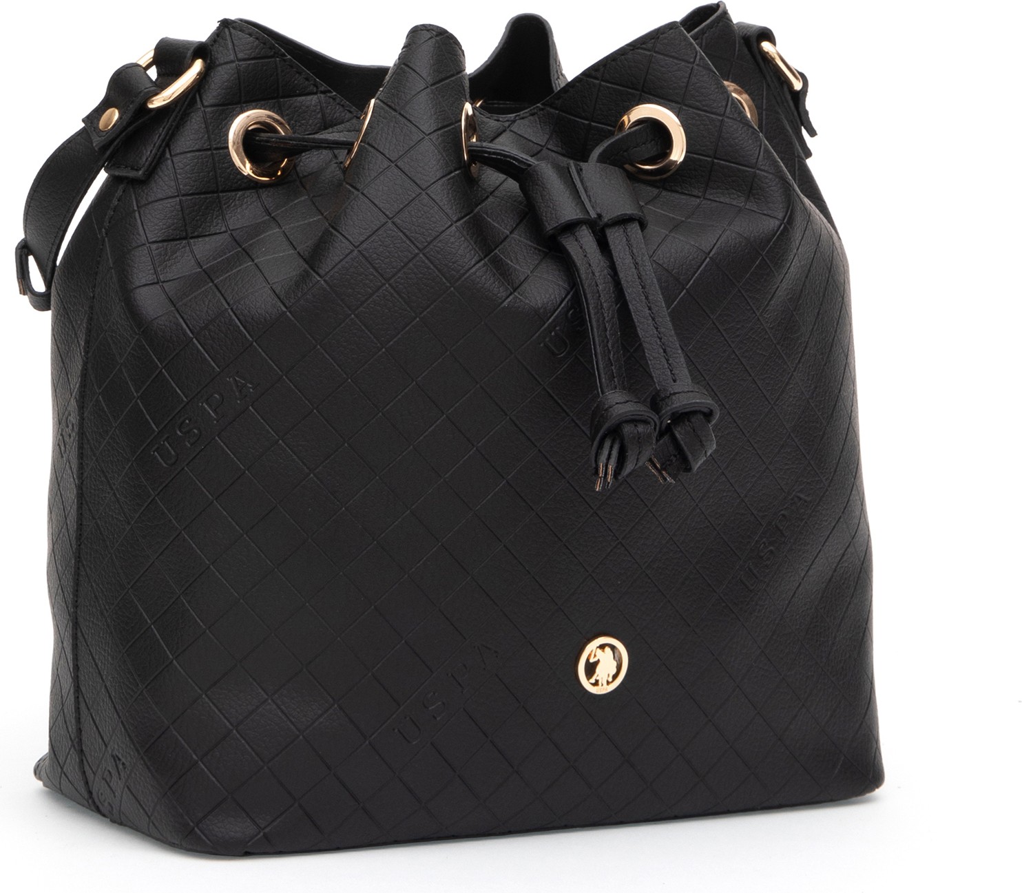 U.S. Polo Assn. Kadın Siyah Torba Çanta 50317798-VR046 görsel 4