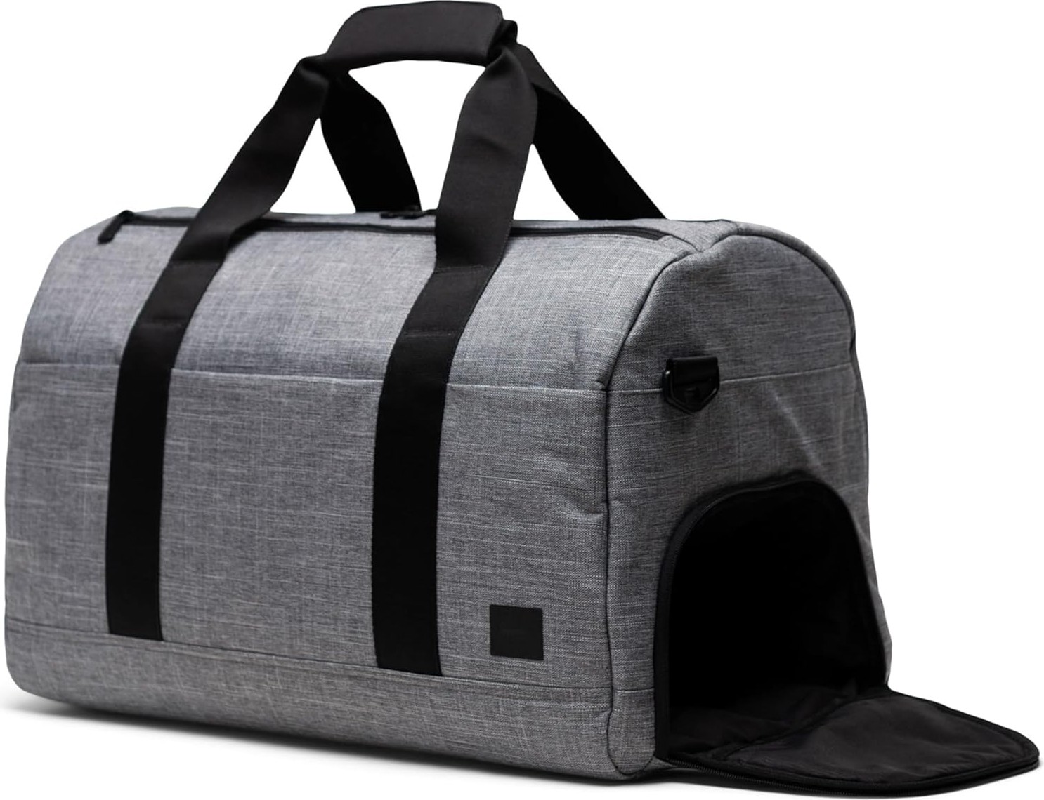 Herschel Novel Duffle Tech El Valizi 11291 Raven Crosshatch Std görsel 2