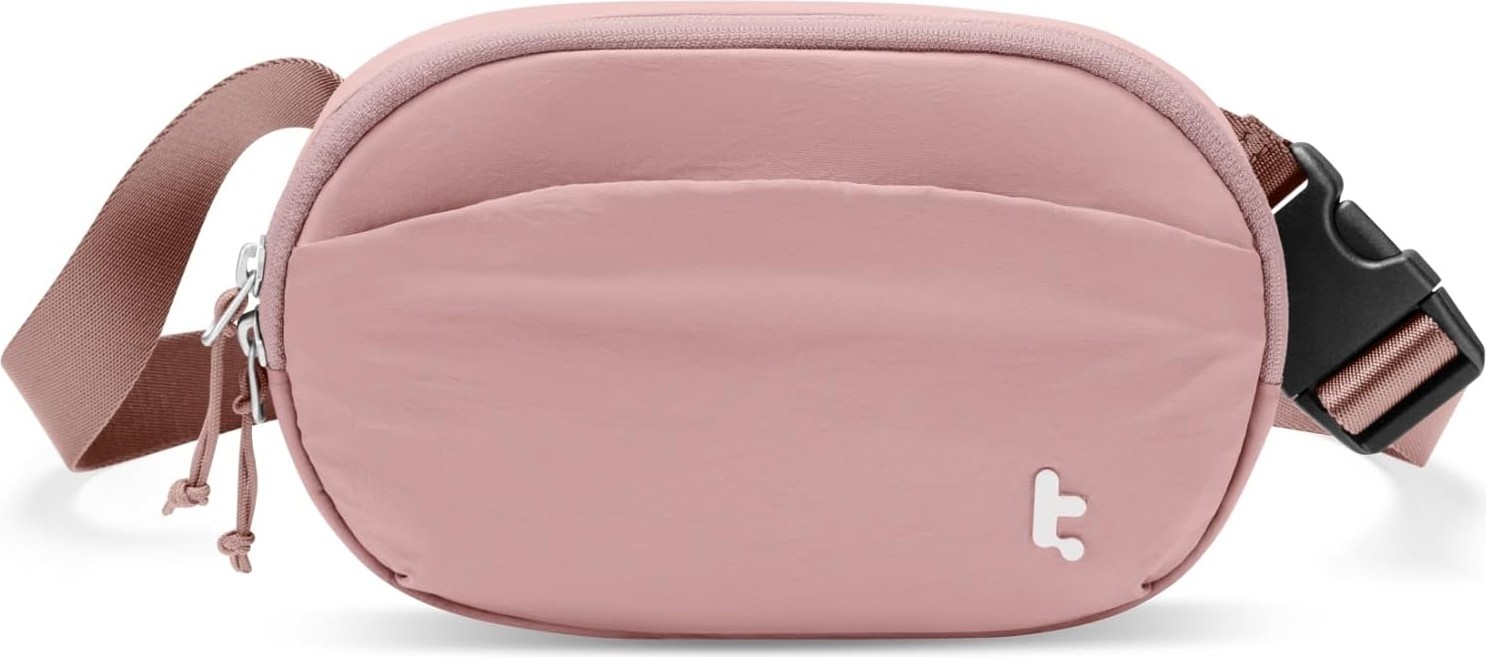 Happy Trend Tomtoc Kadın Bel Çantası/hip Bag Rfıd Korumalı, 1,5 L Küçük Sling Çanta, Göğüs Çantası/bel Çantası/telefon Çantası/omuz Çantası Crossbody, Seyahat, Günlük, Festival, Spor ve Yürüyüş Için