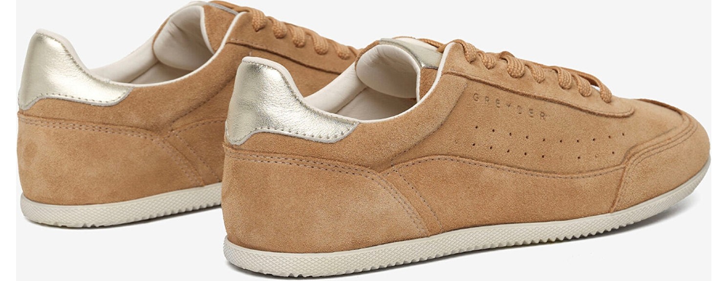 Greyder Kadın Siyah Hakiki Deri Sneaker Ayakkabı 6Y2UA35610 görsel 4