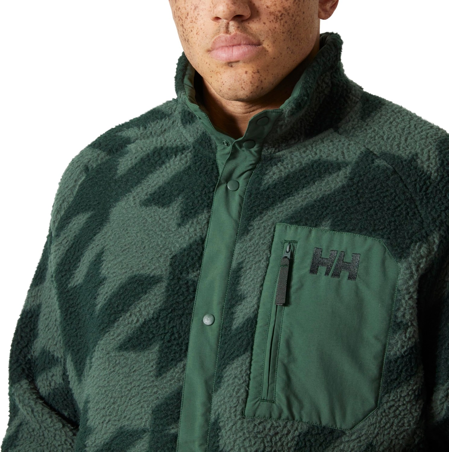 Esranın Dünyası Helly Hansen Panorama Polar, L, HHA.63349 HHA.390, Yeşil, Erkek görsel 3