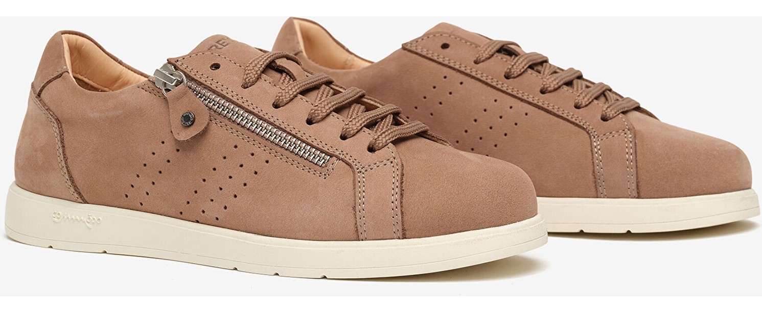 Greyder Kadın Siyah Hakiki Deri Sneaker Ayakkabı 6Y2FA59415 görsel 3