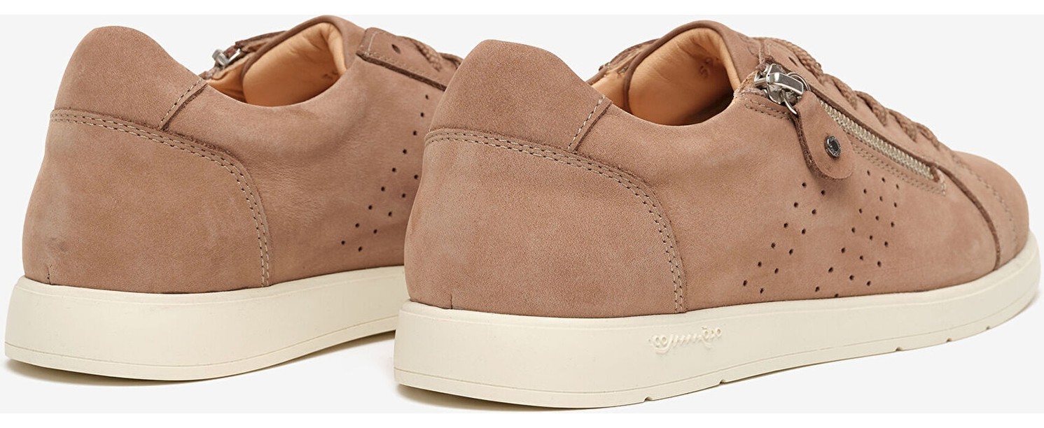 Greyder Kadın Siyah Hakiki Deri Sneaker Ayakkabı 6Y2FA59415 görsel 4