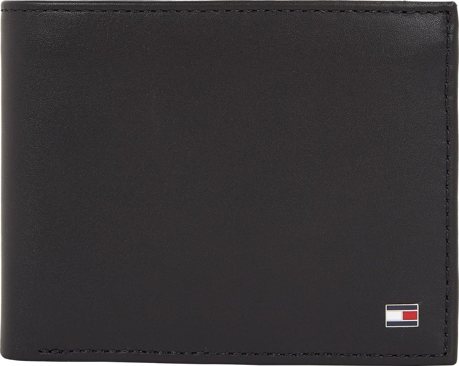 Happy Trend Tommy Hilfiger Erkek Eton Trıfold Cüzdan Black Tek Beden