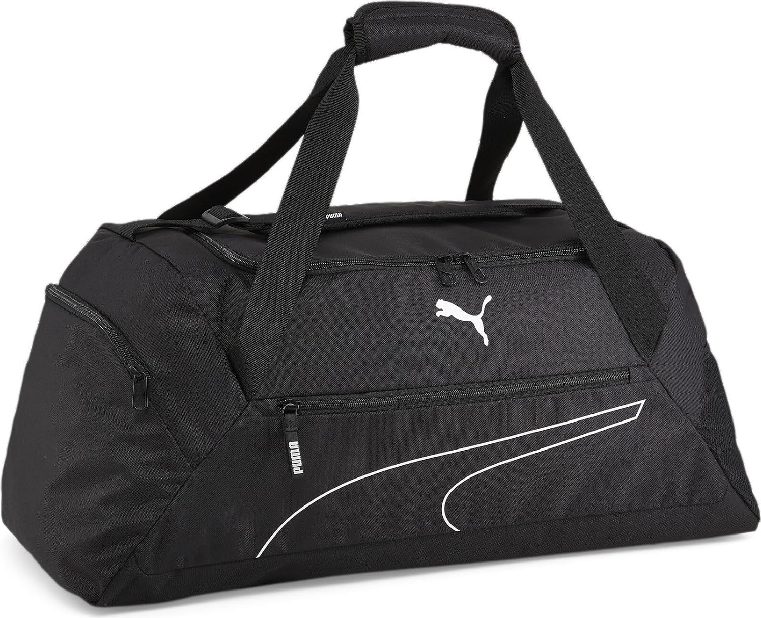 Happy Trend Puma Fundamentals Sports Bag M Spor Çantası, Koyu Mor, 61 x 26,5 x 4,5 cm