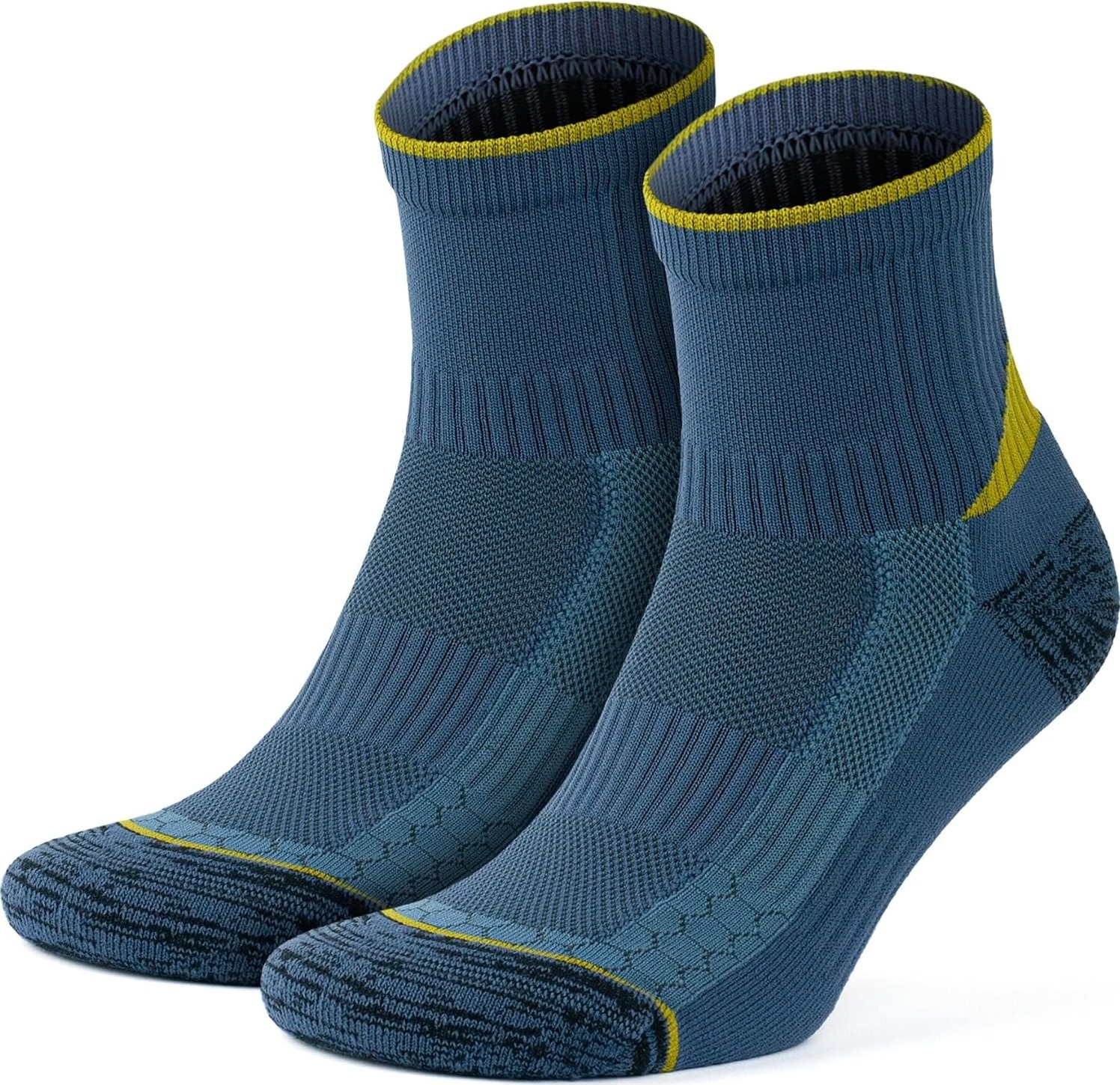 2'li Tabanaltı Havlulu Dikişsiz Unisex Atletik Fit Koşu Yürüyüş Egzersiz Aktivite Çorabı 35