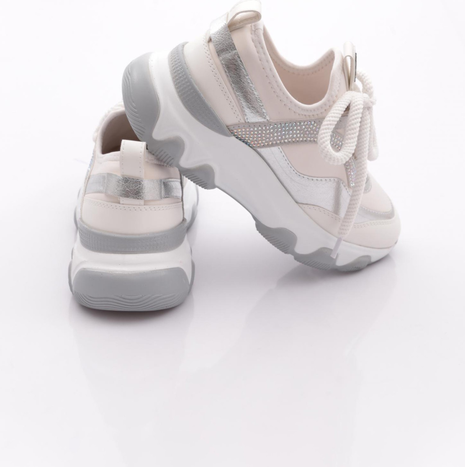 DGN B2011 Kadin Kalin Taban Sneakers görsel 3