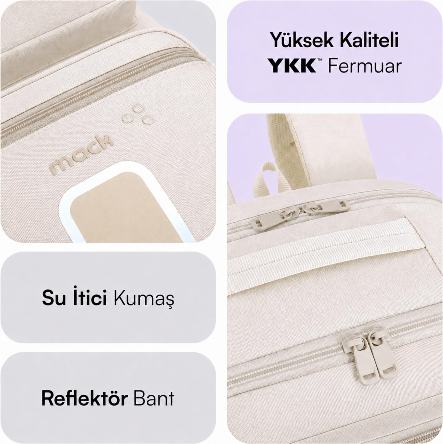 Die Grup Mack Explor Lite Eco MCE-1216 23L El Bagajı Seyahat Sırt Çantası, 16 Inç Laptop Sırt Çantası, Su Itici Kabin Boy Sırt Çantası, Çevre Dostu, Reflektörlü Hafta Sonu Çantası görsel 5