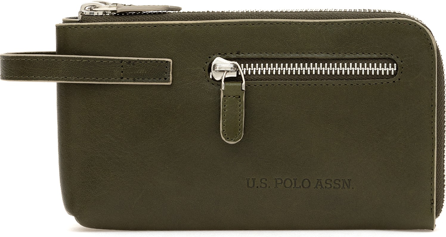U.S. Polo Assn. Erkek Yeşil Cüzdan 50305449-VR054 görsel 6