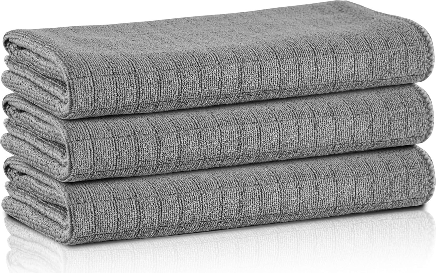 Özkaya Store Mikrofiber Mutfak Temizlik Bezi 40 * 40 cm Leke Tutmaz Koku Yapmaz, Genel Temizlik Bezi 3 Adet