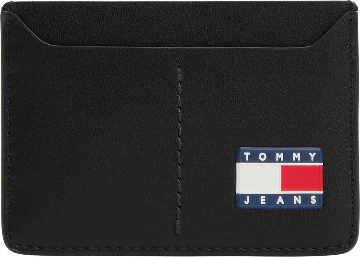 Happy Trend Tommy Jeans Tjm Herıtage Leather cc Holder Erkek Cüzdan, Siyah, Tek Beden