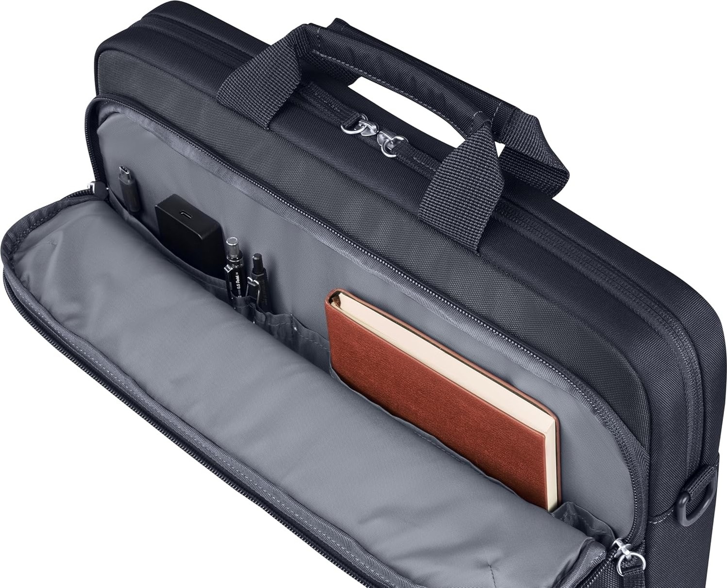 HP 14" Everyday Laptop Çantası, 600D Geri Dönüşümlü Polyester, 9l, Dolgulu Bölme, Su Geçirmez, Çıkar