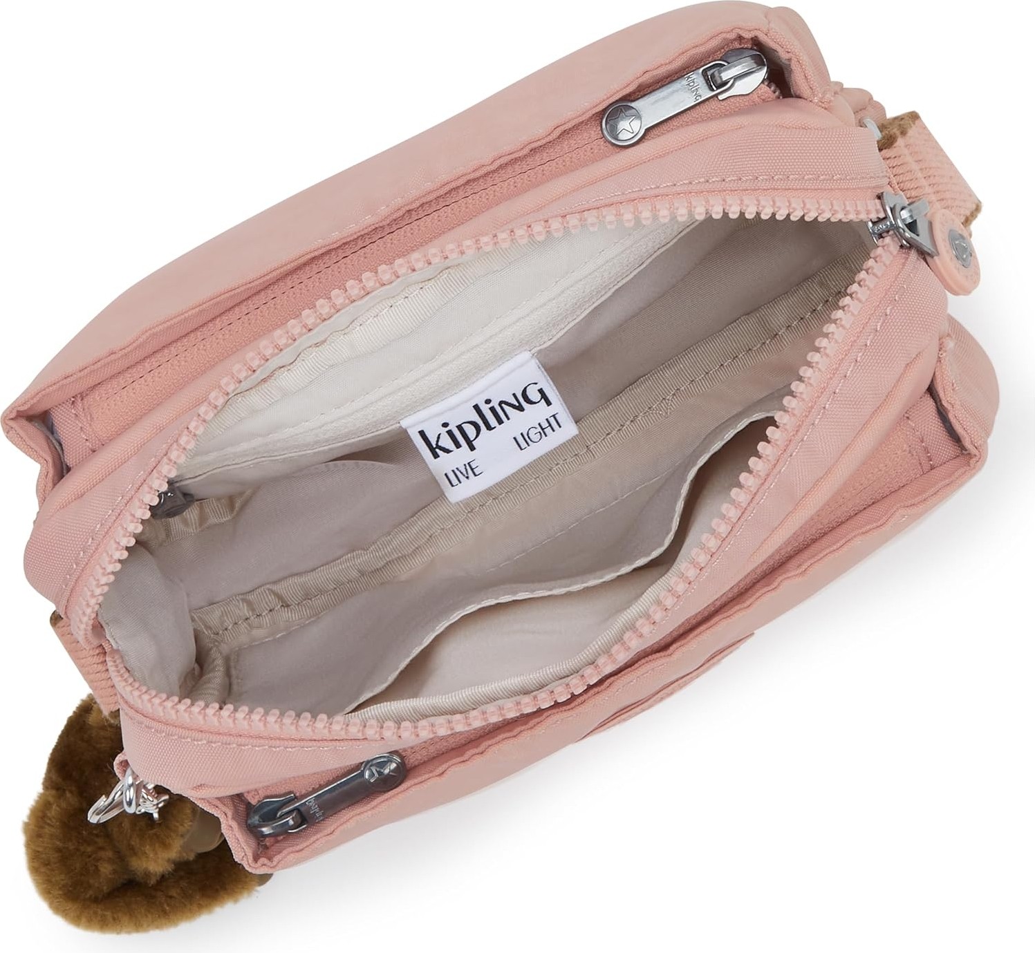 Kipling Abanu Basic Omuz Çantası KI4208-0PN görsel 3